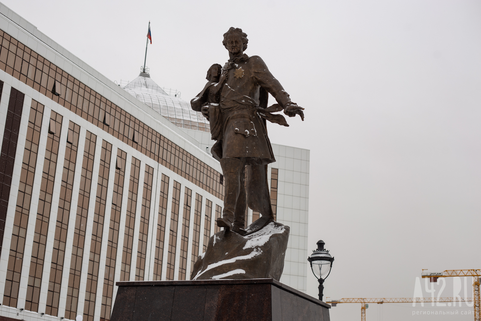 Фото установленного памятника